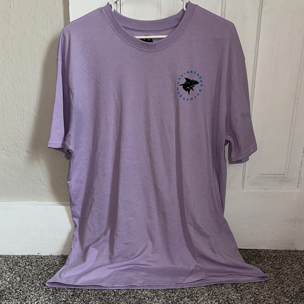 Men’s Lavender Graphic T-Shirt